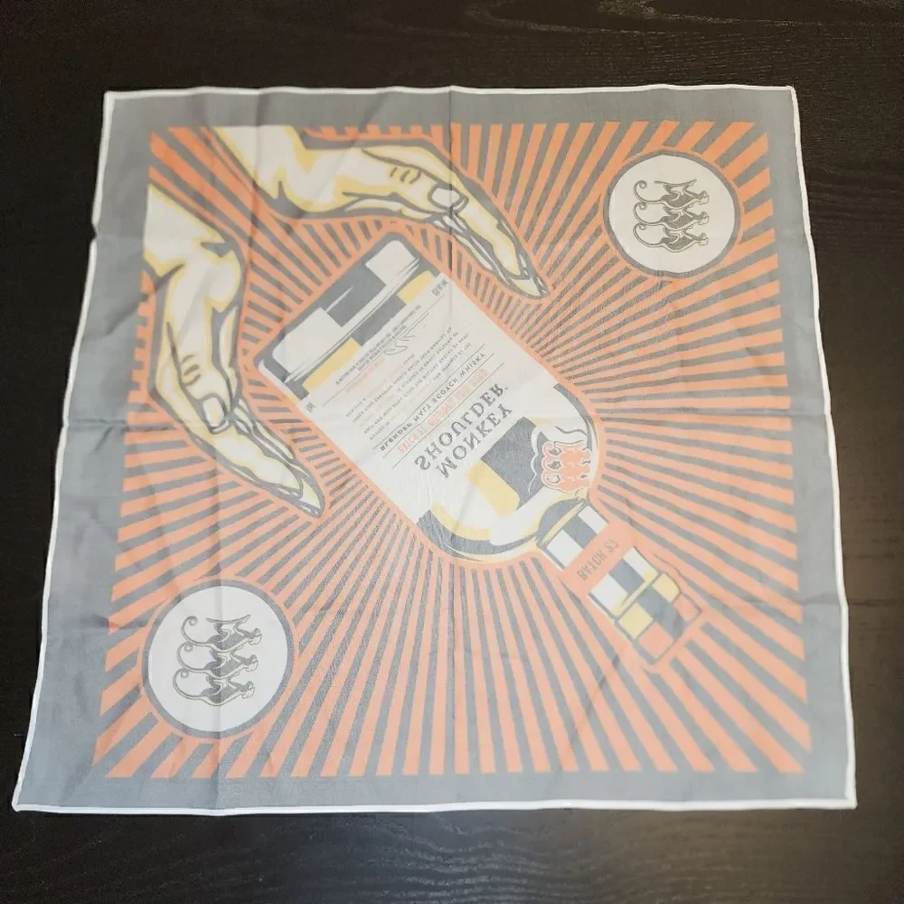 MONKEY SHOULDER Square Scarf Pocket Square